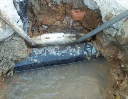 漳平测漏水之水管漏水